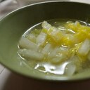 白菜とショウガのポカポカスープ